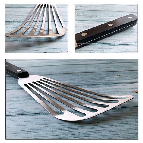 fish or steak turner stainless steel slotted